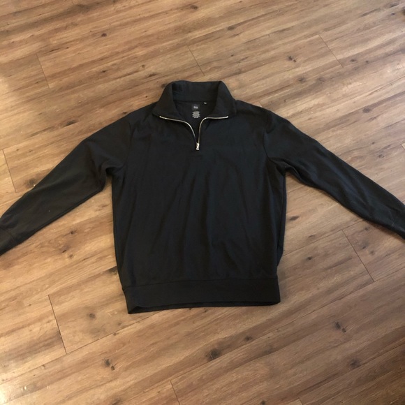 Saks Fifth Avenue Black Label Other - BLACK Saks 5th Avenue Men’s 3/4 Zip Pullover